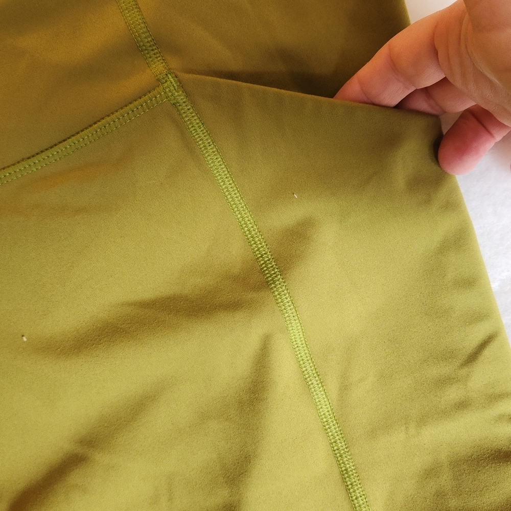 Girlfriend Collective Olive/Avocado Green Activewear 4XL - Picture 3 of 6